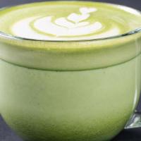 Matcha Tea Latte · Matcha green tea powder and milk.