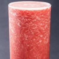 Blended Strawberry · A refreshing smoothie with water and a strawberry concentrate.