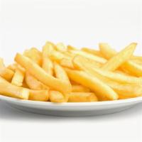 Crispy French Fries · Fresh hand cut potatoes.