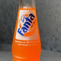 Mexican Fanta · In a glass bottle, made with pure cane sugar 500 ml