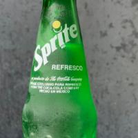 Mexican Sprite · In a glass bottle, made with pure cane sugar 355 ml