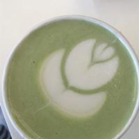 Matcha Milk (Latte) · 12 oz. Delicious, creamy latte made with ceremonial grade Matcha tea (no coffee).