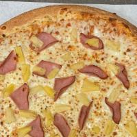 Hawaiian Pizza · Large 14'' pizza ham & pineapple.