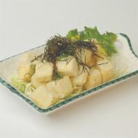 Agedashi Tofu · Deep fried tofu with special Japanese sauce. (4pc)