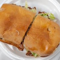 Tortas · Choice of meat asada (beef), pastor (pork), pollo (chicken) carnitas lettuce, guacamole, sou...
