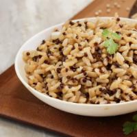 Brown Rice  · Steamed and delicious rice.