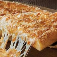 The Big Cheese (Medium, 8 Slices) · Our big cheese pizza with a blend of five cheeses including cheddar and our shaved Parmesan....