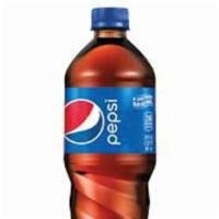 Pepsi® · 20oz: 250 cal., 2 Ltr: 150 cal. per serving (6 servings).