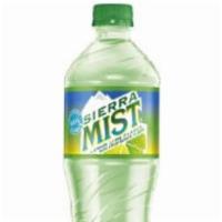 Sierra Mist · 20 oz. - 240 cal., 2 liter (six servings) - 150 cal. per serving.