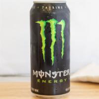 Monster · Regular or low carb.