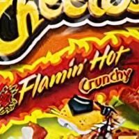 Cheetos Flamin Hot Crunchy · 