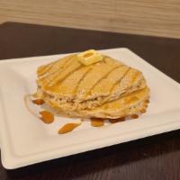 Pancake, Maple · With butter and maple.