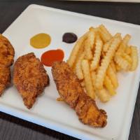 Chicken Strips · 3 pieces freshly breaded-in house. Halal