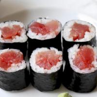 Tuna Roll (8) · Fresh tuna.