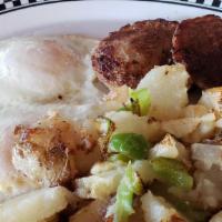 Country Sausage & Two Eggs · 