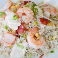 Special Fried Rice · Combination of lap cheong, char-siu, chicken, shrimp, egg, sprouts.