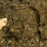 Saag Paneer · The comfort food of Punjab, slow-cooked spinach and mustard greens with fresh ginger and gar...