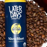 Later Days - Nitro Blast · Highly caffeinated and trusted to get you going on the days when you need a little extra boo...