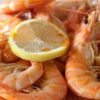 1/2 Pound Of Shrimp · 1/2  pound of Shrimps  topped with your choice of our signature Cajun sauce. Steamed rice is...