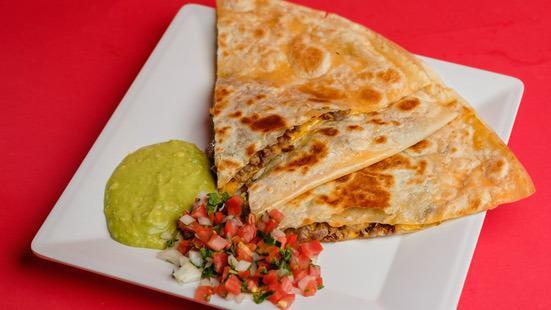 Quesadilla W/ Choice Of Meat · Your choice of meat.