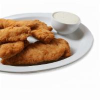 Chicken Tenders (Regular) · Served with ranch or barbecue sauce.