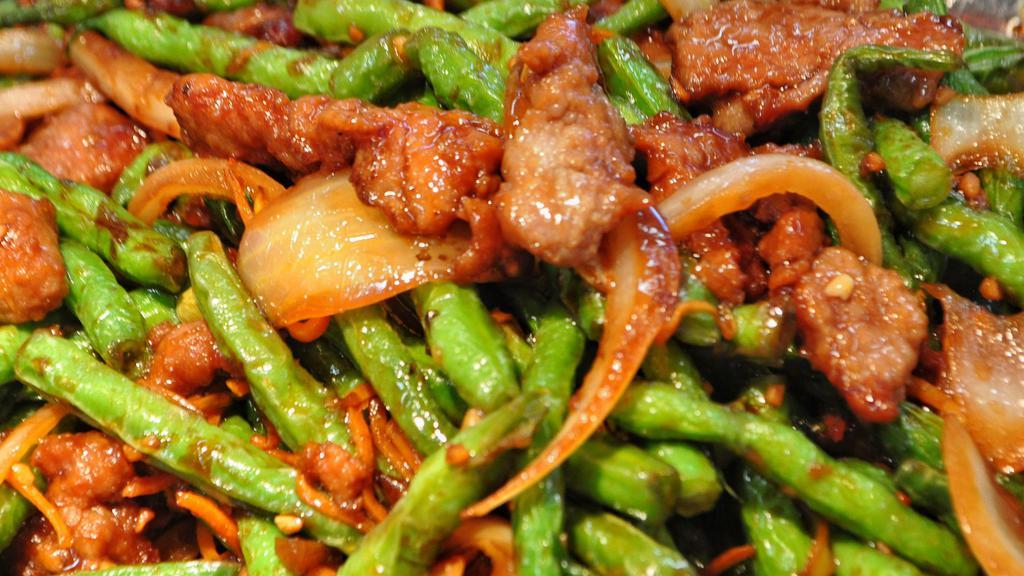 Beef With Green Beans · 