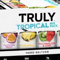 Truly Tropical Hard Seltzer Variety 12 Pack 12Oz Can · Truly Toprival Mix Pack Hard Seltzer is an explosion of tropical flavors that is all about b...