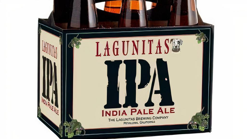 Lagunitas Ipa 6 Pack 12Oz Bottle · ABV: 6.2% - Please Drink responsibly 21+.