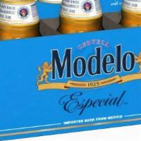 Modelo Especial 6 Pack 12Oz Bottle · A model of what good beer should be, Modelo Especial Mexican Beer is a rich, full-flavored p...