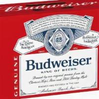 Budweiser 18 Pack 12Oz Can · Every game and event should be with the coolers of Budweiser. Please Drink responsibly 21+.