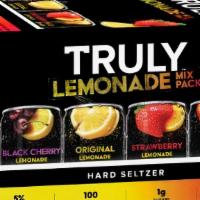 Truly Lemonade Hard Seltzer Variety 12 Pack 12Oz Can · Truly Lemonade Hard Seltzer is an explosion of lemon flavors that is all about big flavor an...