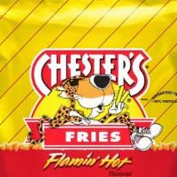 Chesters Hot Fries 3.625 Oz · When Chester Cheetah puts his name on a snack, you can count on a bold and cheesy flavor lik...