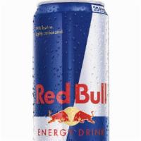 Red Bull 20Oz · Natural and artificial flavors. 270 calories per can. Caffeine content: 189 mg/20 fl oz. Red...
