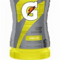 Gatorade Lemon Lime 28Oz · When you sweat, you lose more than water. Gatorade Thirst Quencher contains critical electro...