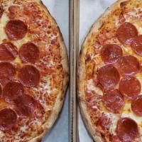 Two Large One Topping Each · Two large one topping pizzas