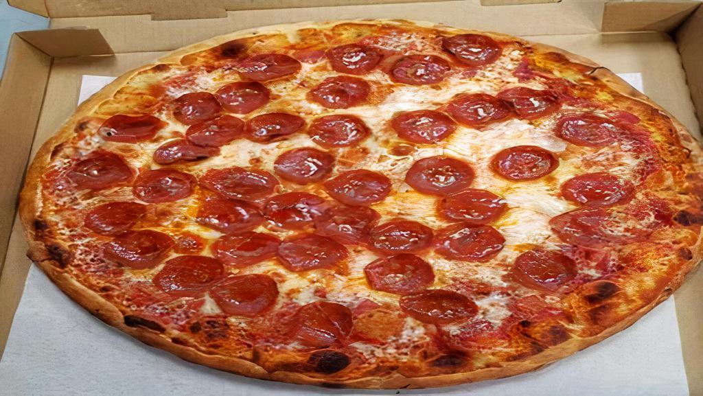 Lots Of Pepperonis · Jumbo Pizza Topped With 50 Pieces Of Pepperonis