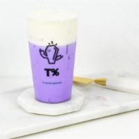 Taro Creama · taro, fresh milk, sea salt cream