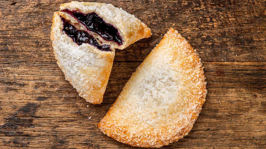 Blueberry Hand Pie · Flakey pie crust filled with our sweet blueberry filling.