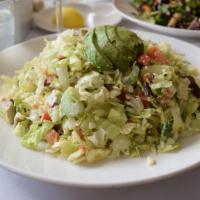 Cobb Salad · Gluten-free. Organic chopped lettuces, grilled chicken, bacon, tomato, celery, avocado, egg,...