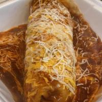 Beef Burrito & Cheese Enchilada · 