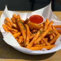 Cajun Fries
 · Popular Item. Crispy fries with our house cajun seasoning. Best with Chipotle Mayo, Ranch, K...