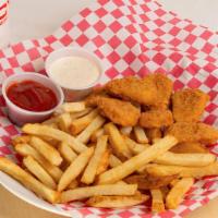 Kids Chicken Nuggets Combo · Chicken Nuggets With Small Fries And a Kids Drink!