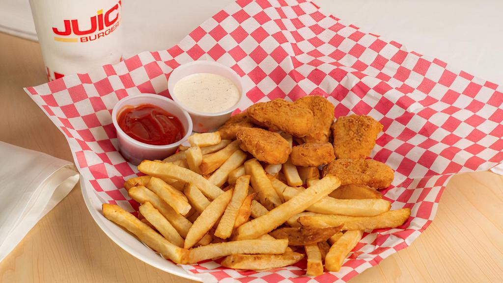 Kids Chicken Nuggets Combo · Chicken Nuggets With Small Fries And a Kids Drink!