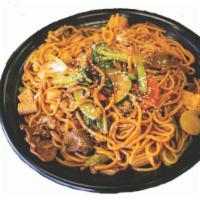 Mongolian Bbq · Create you Own Dish - Your Choice of Meat, Vegetable, Ingredients, and & special flavored sa...