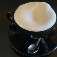 Cappuccino · 2 shots of espresso and foam with light milk of your choice