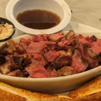 Prime Rib Bites · Certified angus prime rib bites served with a side of au jus and creamy horseradish served w...