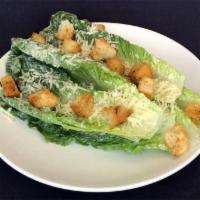 Caesar Salad · Heart of Romaine, Shaved Parmesan, Toasted Croutons, Suggested Dressing - Creamy Caesar Dres...