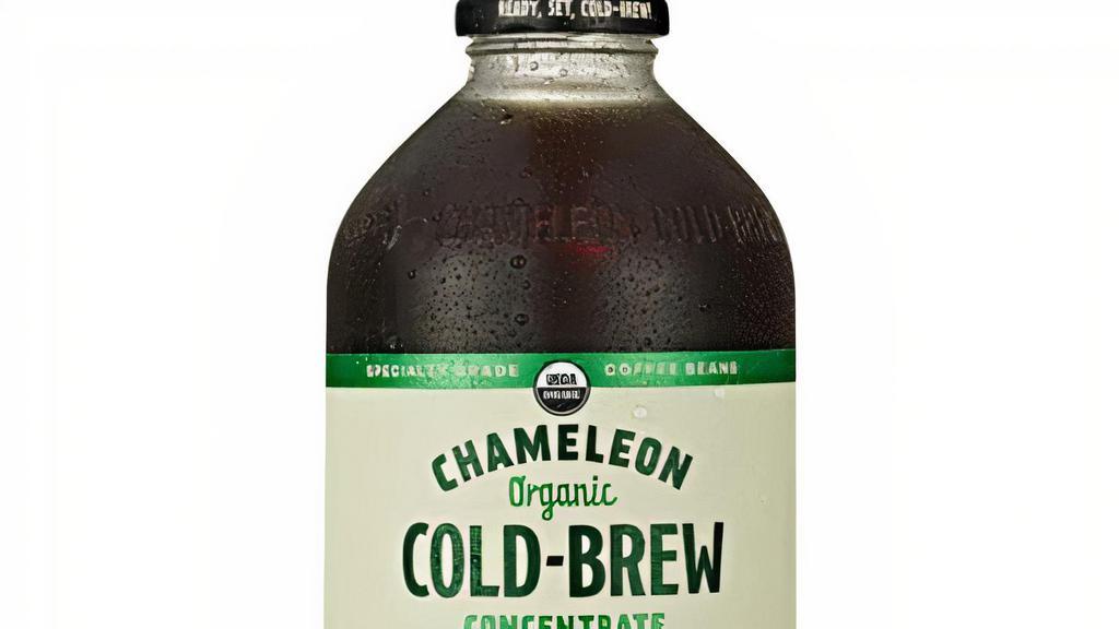 Chameleon Cold Brew: Original Black · This classic cold-brew coffee will hit the spot when you're looking for a perfect pick me up. Each batch is expertly crafted to deliver low acid, super smooth coffee—every time.. Ingredients