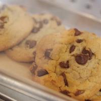 Chocolate Chip Cookie · Homemade warm and gooey chocolate chip cookie.