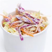 Coleslaw · Creamy coleslaw with a hint of coconut